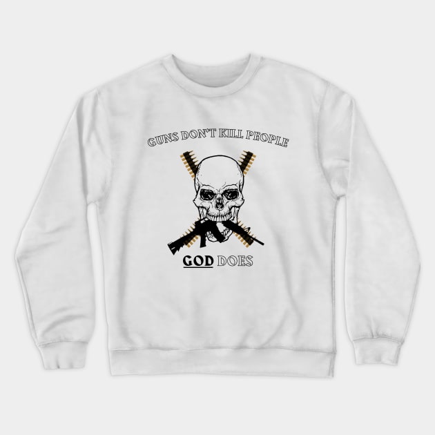 GOD Crewneck Sweatshirt by Mikeabrusci